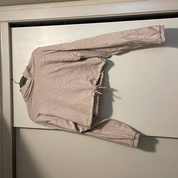 Babaton Pink Cropped Hoodie - Picture 1 of 4